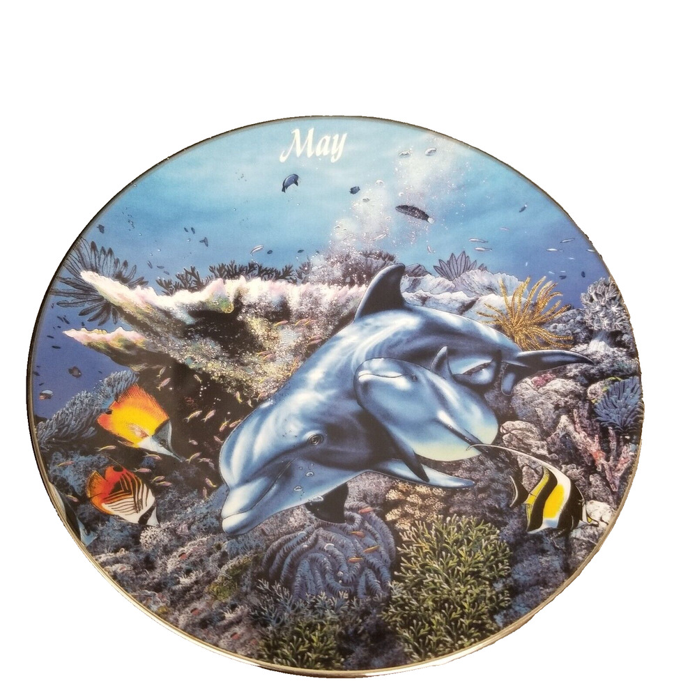 A year in paradise May limited edition Bradford exchange plate no. 6184